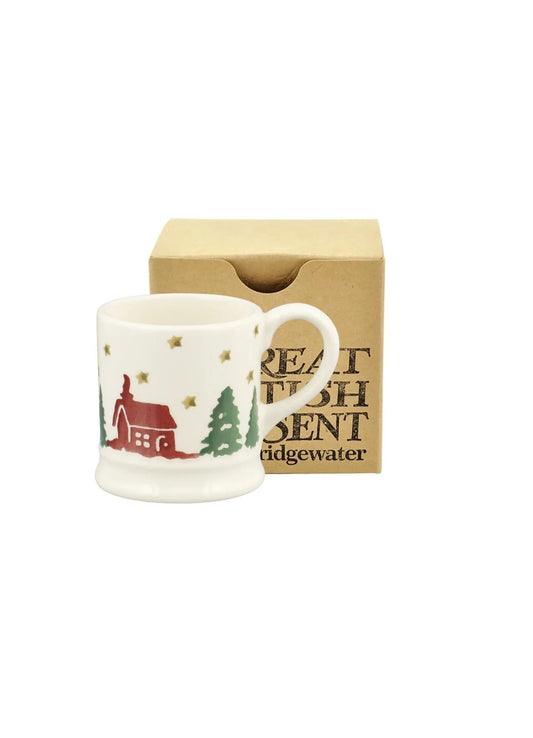 Emma Bridgewater Christmas Cabin Tiny Mug Boxed
