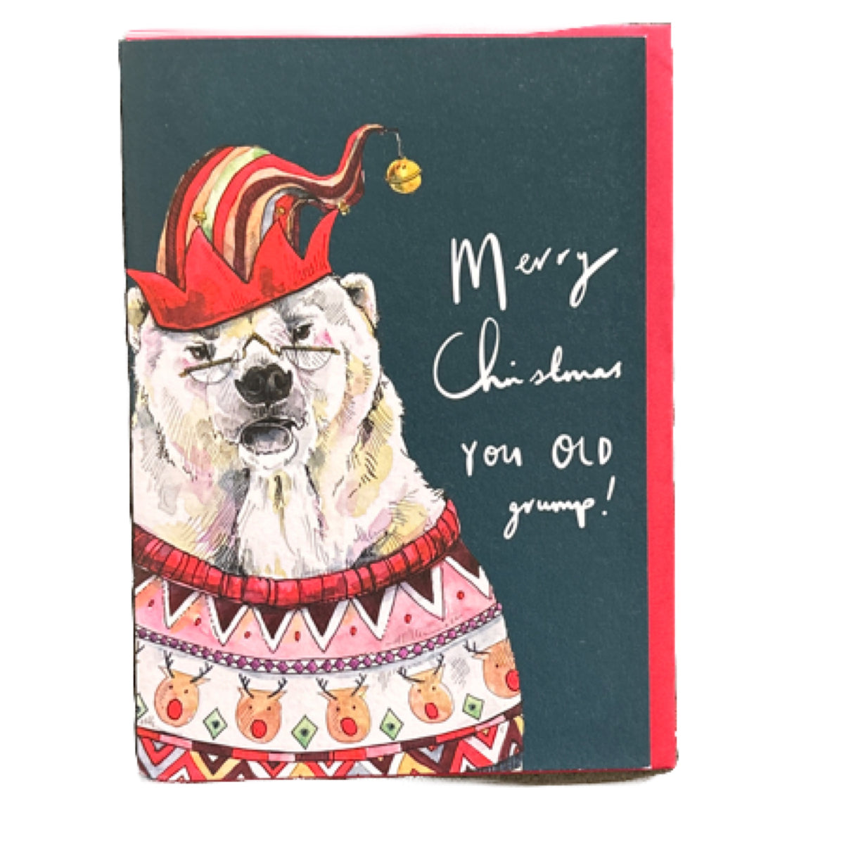 Merry Christmas Old Grump Card