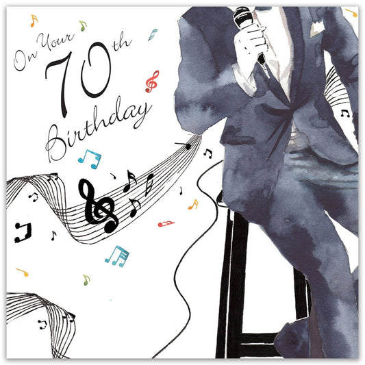 70th Birthday Card For Him
