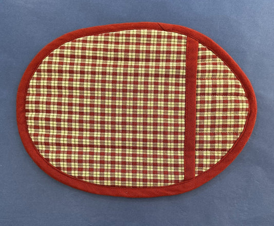 Checked Pot Holder