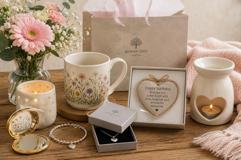 Cozy celebration floral accents