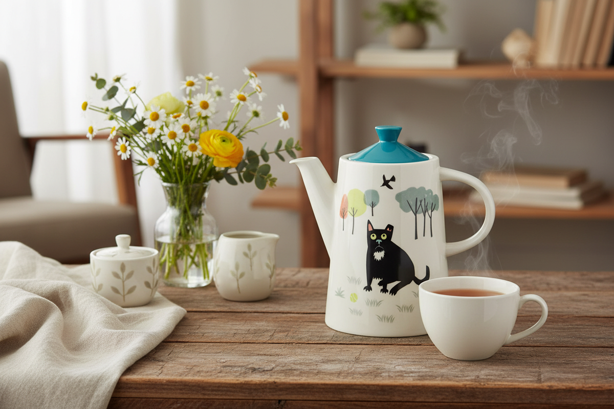 Amazing teapots from The Rowan Tree