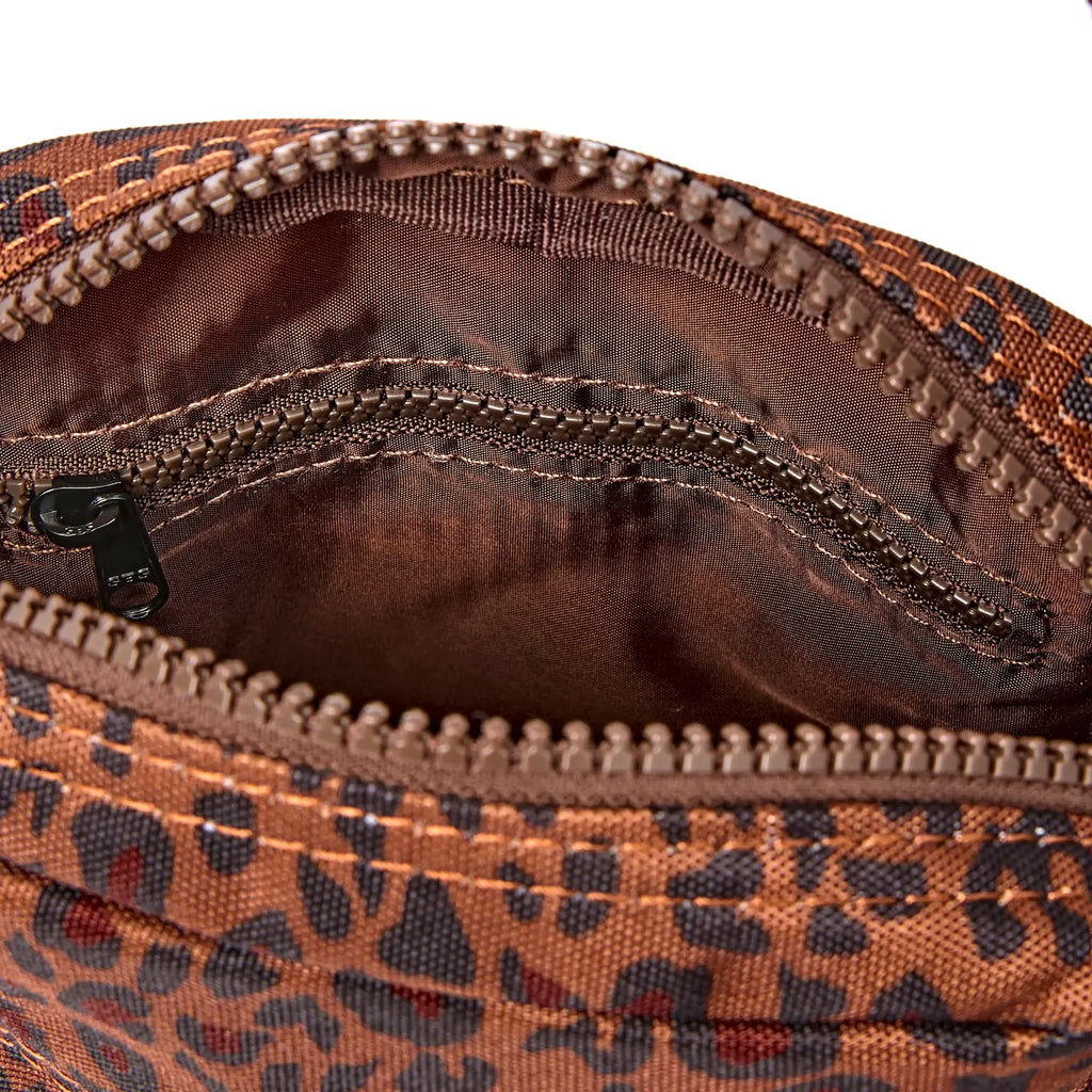 Roka Bond Crossbody Bag in Mini Leopard Canvas
