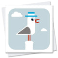 Sally Seagull - Googly Eyes Card