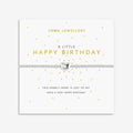 A Little Happy Birthday Crystal Bracelet