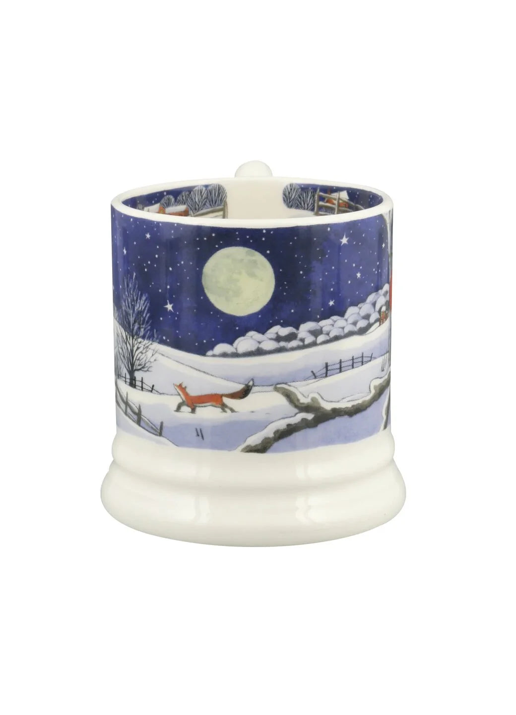 Emma Bridgewater Midnight Robin 1/2 Pint Mug