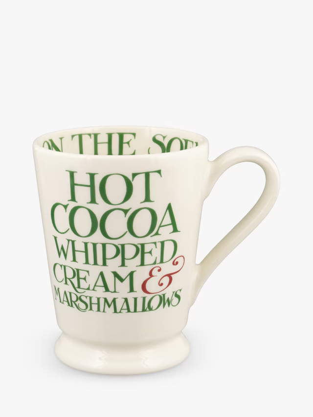 Emma Bridgewater Christmas Toast & Marmalade Hot Chocolate Cocoa Mug