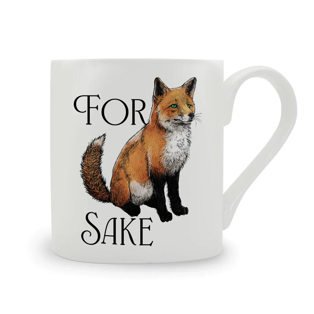 For Fox Sake Bone China Mug