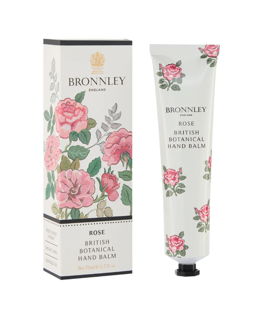 Bronnley Rose British Botanical Hand Balm