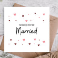 Woohoo You’Re Married Card | Wedding Card