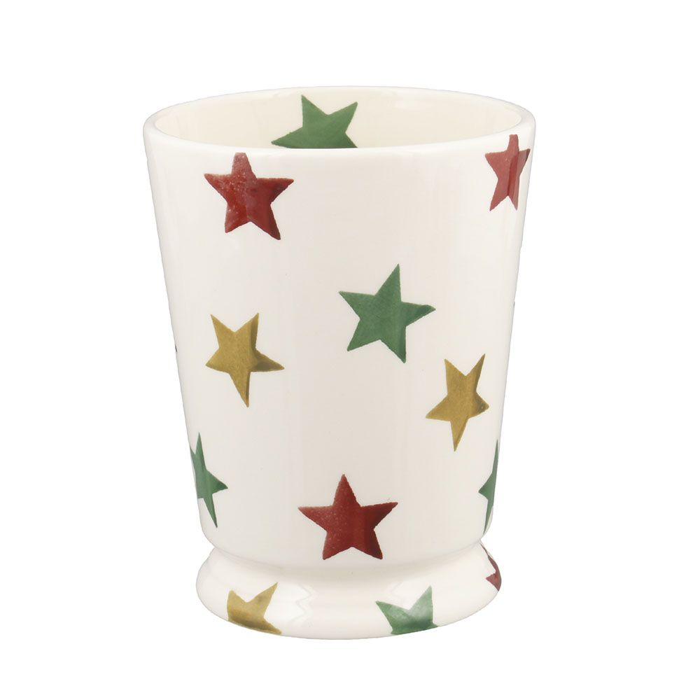 Emma Bridgewater Red, Green & Gold Stars Cocoa Mug