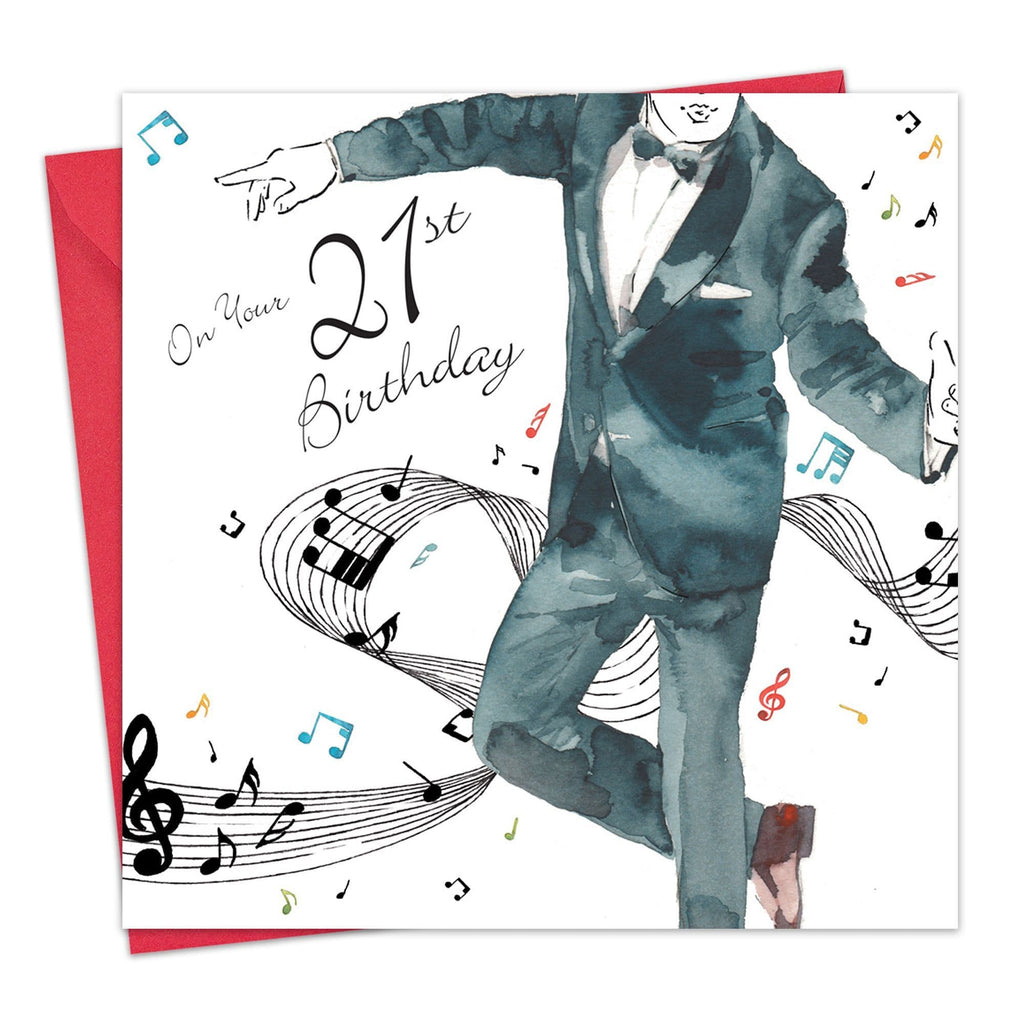 21st Birthday Card For Him