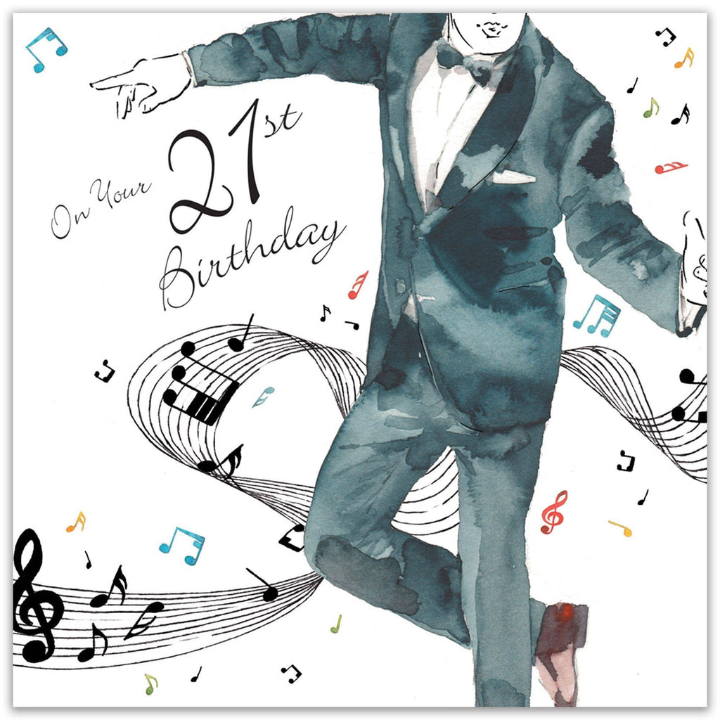 21st Birthday Card For Him