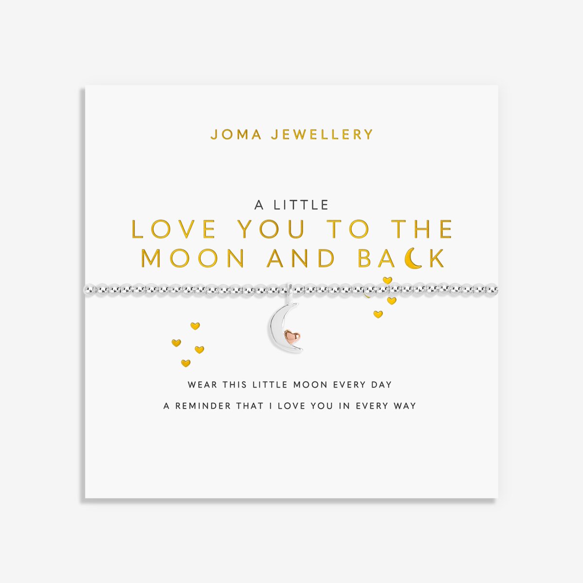 A Little Love You To The Moon And Back Bracelet