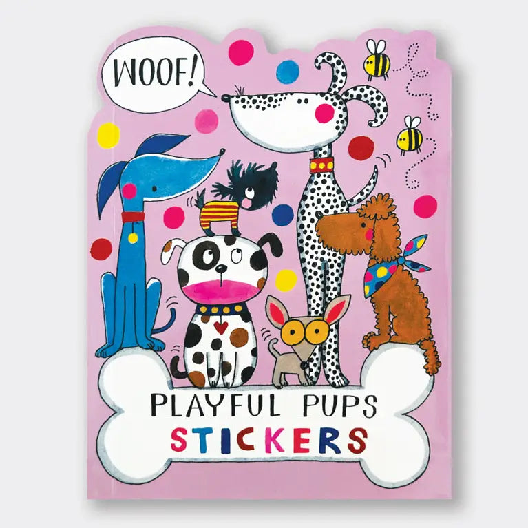 Die-Cut Sticker Book - Playful Pups