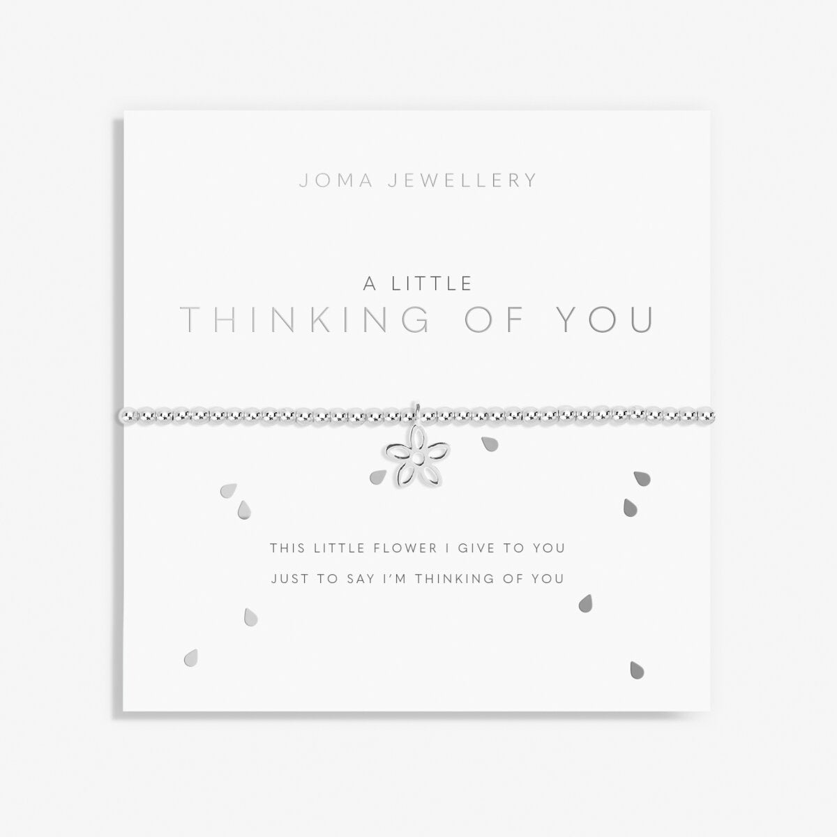 A Little Thinking Of You Flower Bracelet