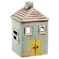 Village Pottery Blue House Tealight