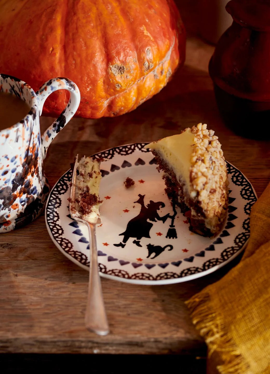 Emma Bridgewater Dancing Witches Small Side Plate, 6.5 Inch