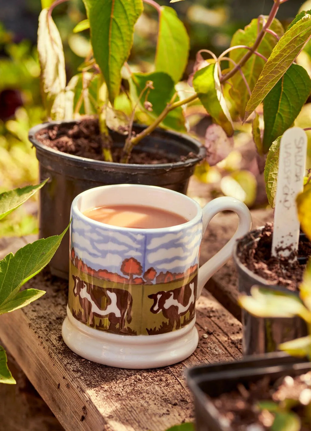 Emma Bridgewater Country Icons Autumn Cows 1/2 Pint Mug