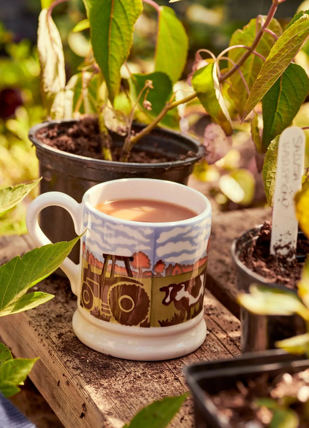 Emma Bridgewater Country Icons Autumn Cows 1/2 Pint Mug