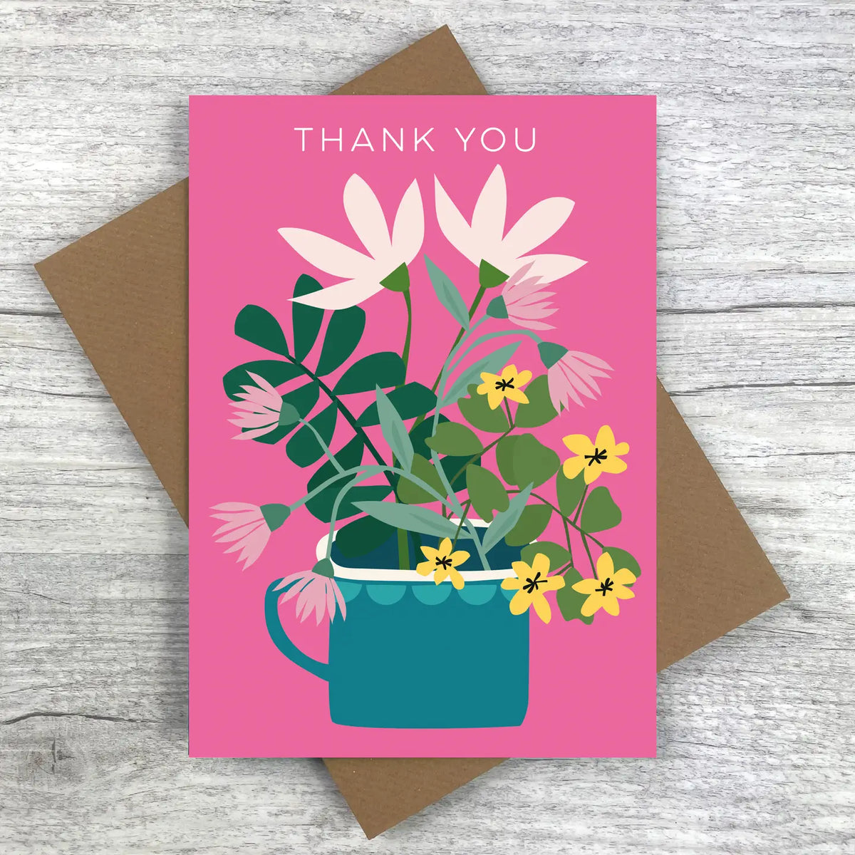 Thank You Card - Floral