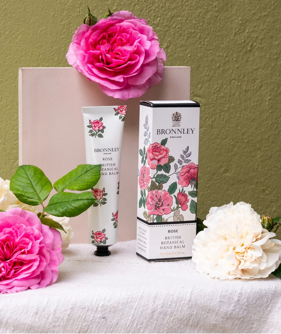 Bronnley Rose British Botanical Hand Balm