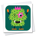 Menacing Malcolm Monster - Googly Eye Card