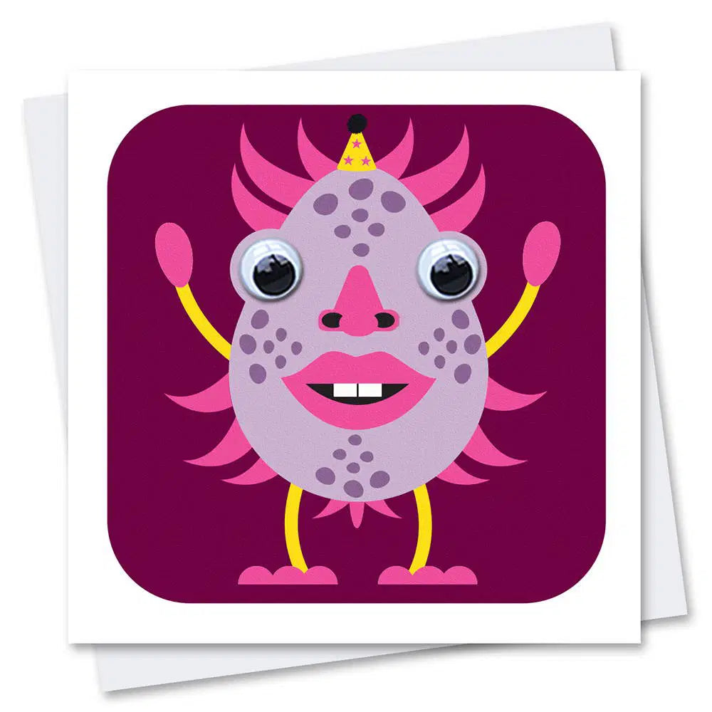 Monster Mable - Googly Eyes Card