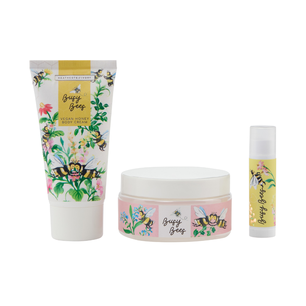 Busy Bee Pamper Set (Assorted Body Hand & Lip Trio)