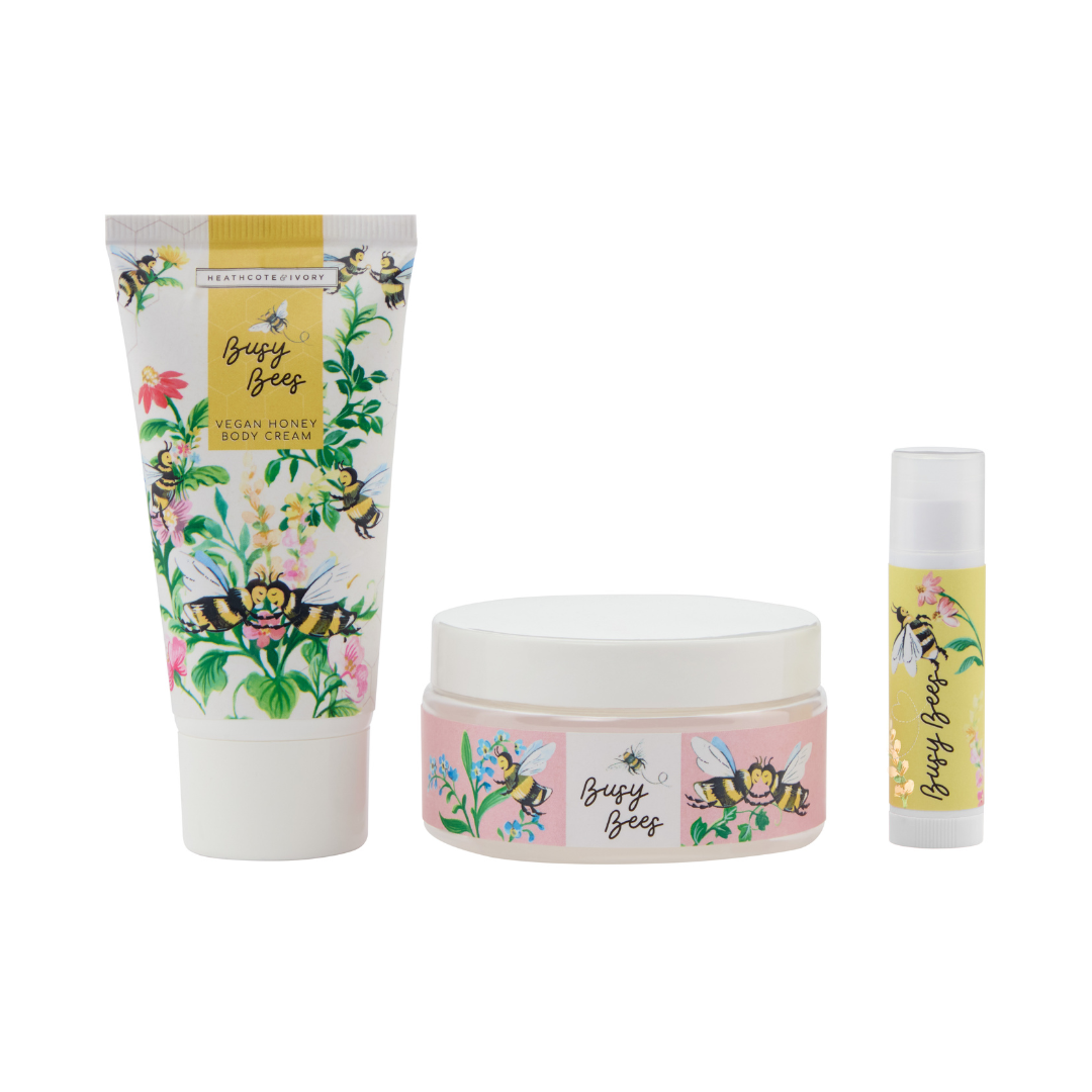 Busy Bee Pamper Set (Assorted Body Hand & Lip Trio)