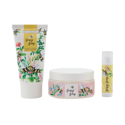 Busy Bee Pamper Set (Assorted Body Hand & Lip Trio)