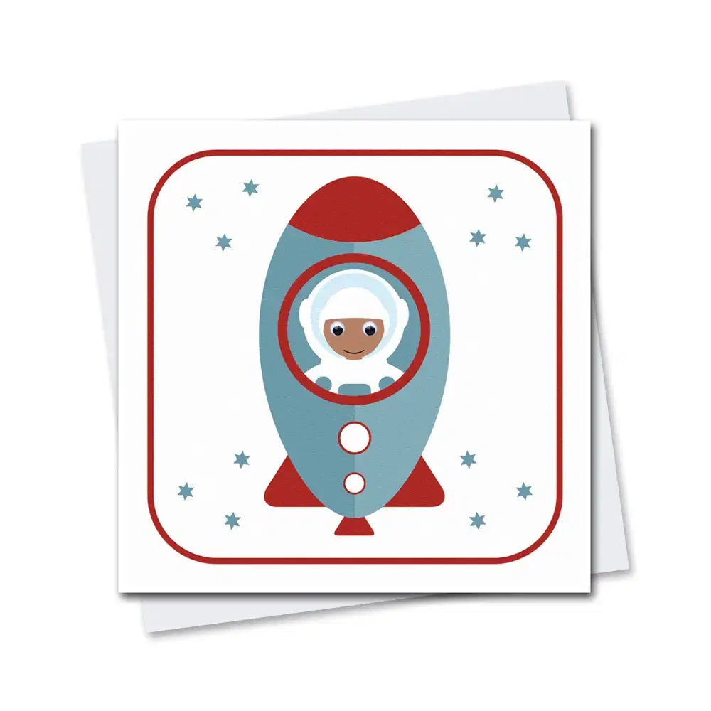 Ronnie Rocket - Googly Eyes Card