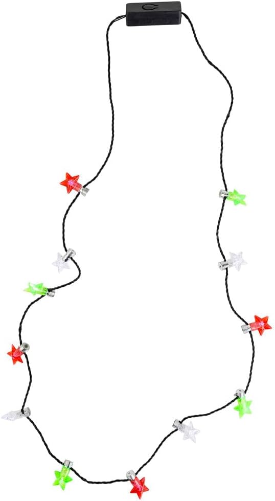 Light Up Stars LED Necklace