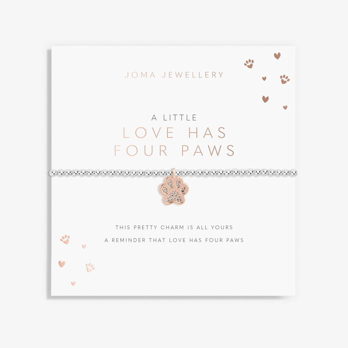A Little Love Has Four Paws Bracelet