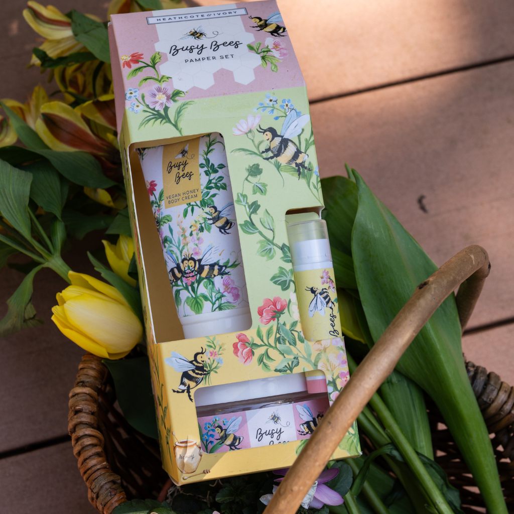 Busy Bee Pamper Set (Assorted Body Hand & Lip Trio)