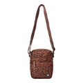 Roka Bond Crossbody Bag in Mini Leopard Canvas