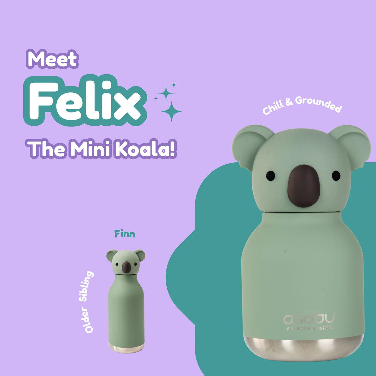 Mini Koala Bestie Bottle - Asobu