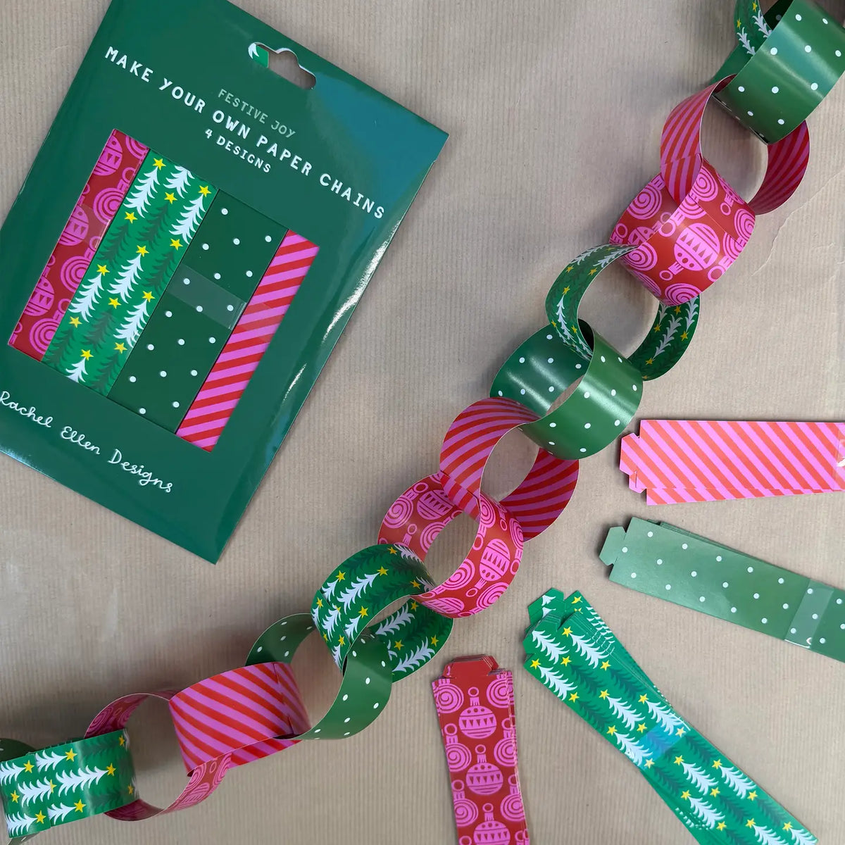 Paper Chains - Trees & Baubles