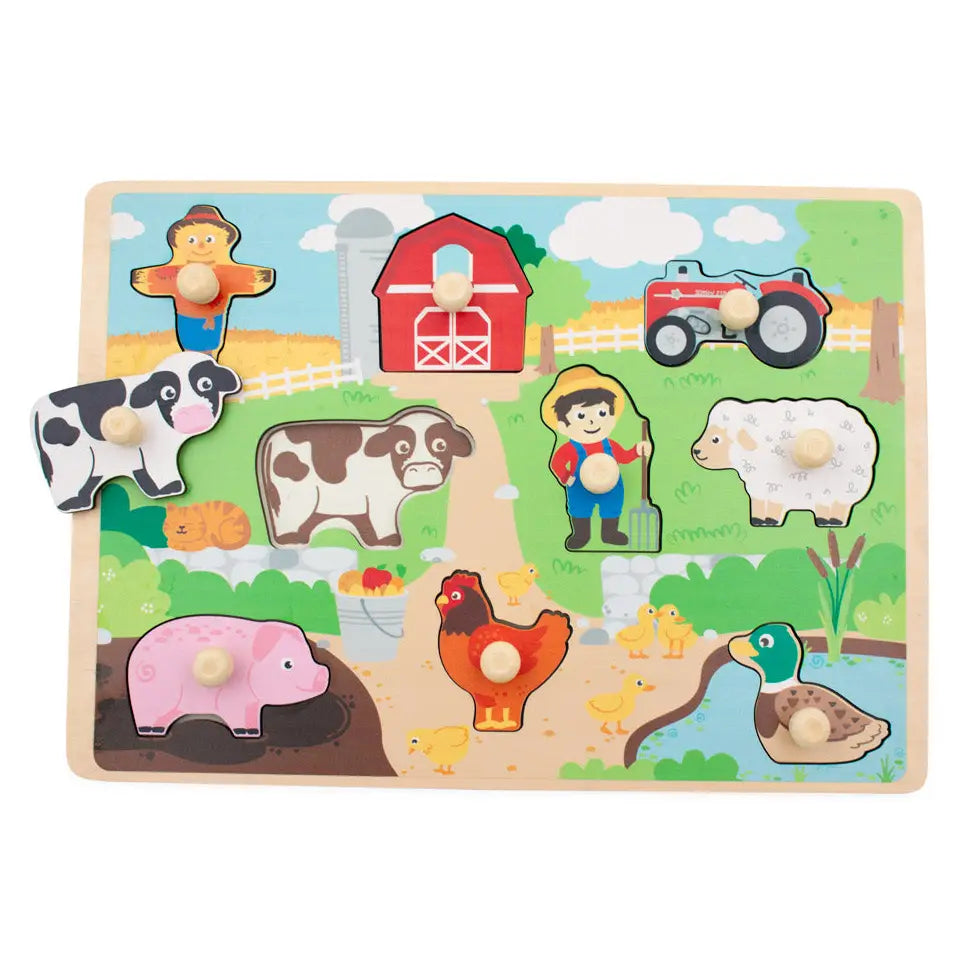 Farm Peg Puzzle