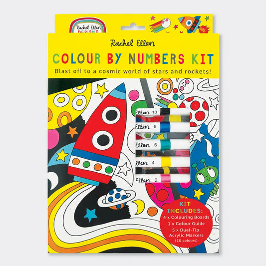 Colour by Numbers Kit - Cosmic