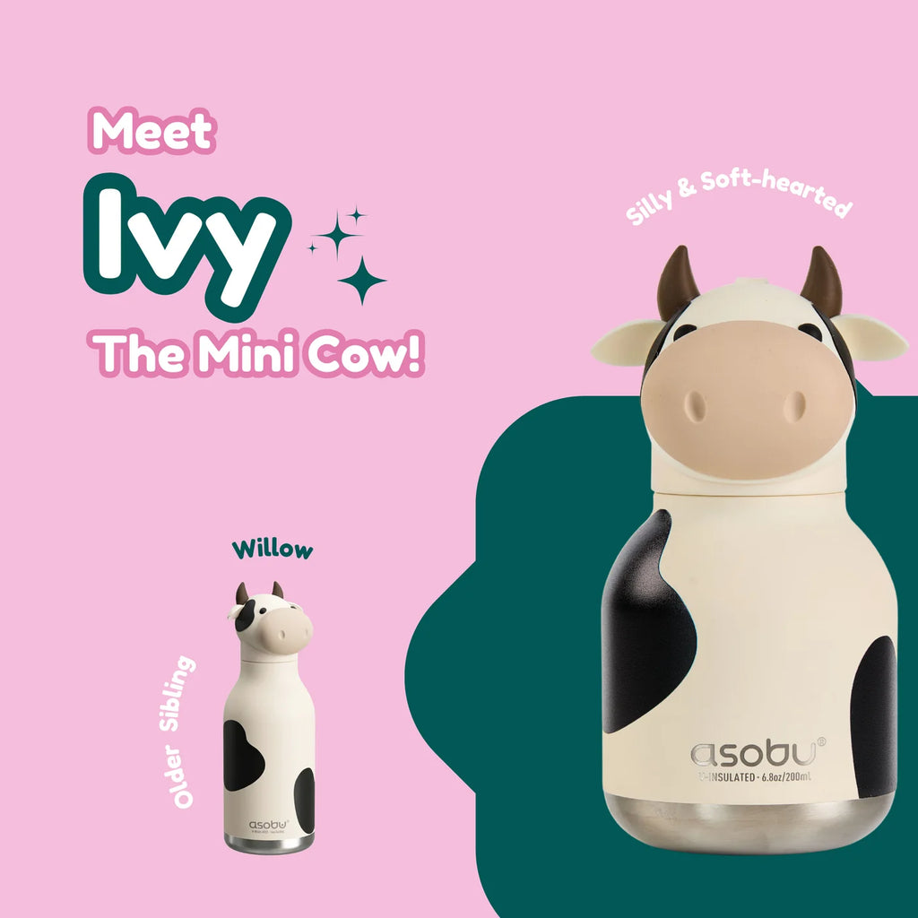 Mini Cow Bestie Bottle - Asobu