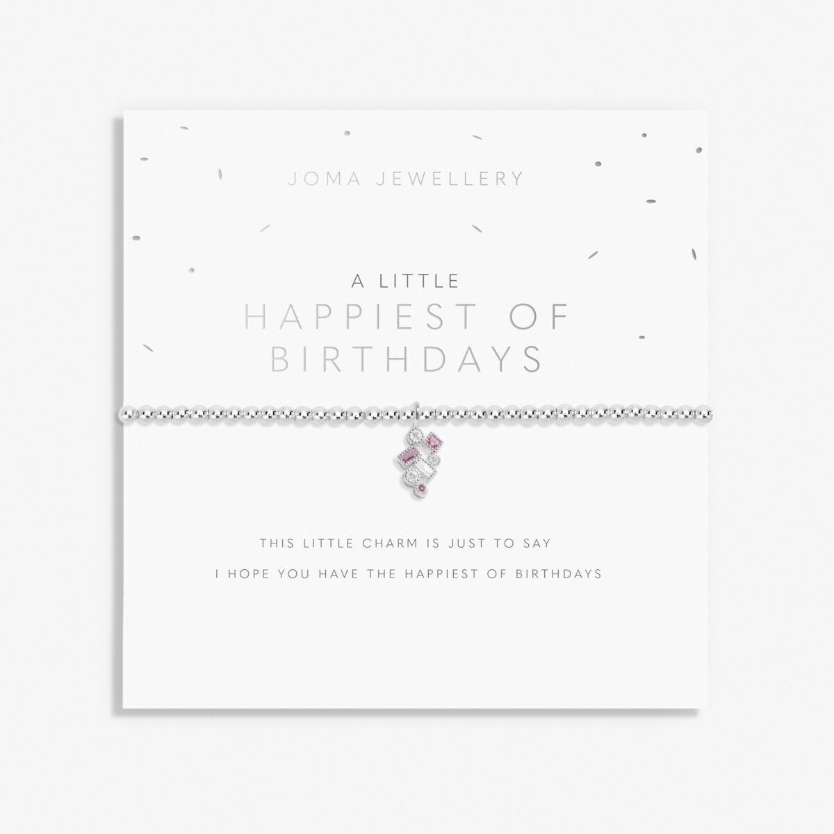 A Little 'Happiest Of Birthdays' Bracelet