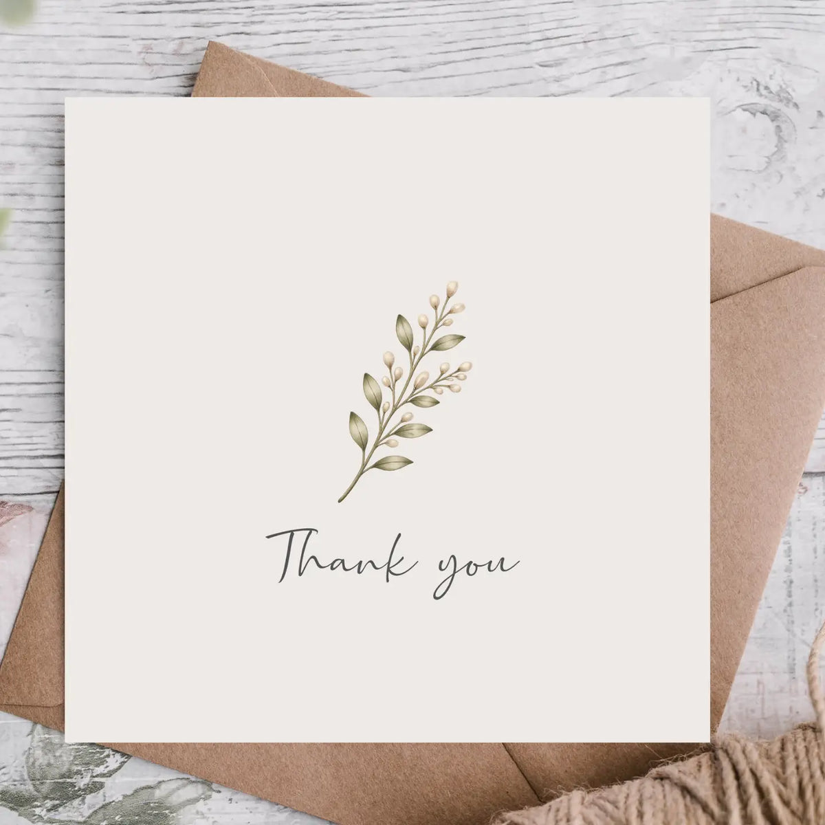 Thank You - Card