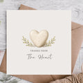 Thank You From The Heart - Card