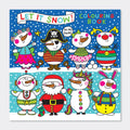 Children's Christmas Colouring Book - Let It Snow Snowman