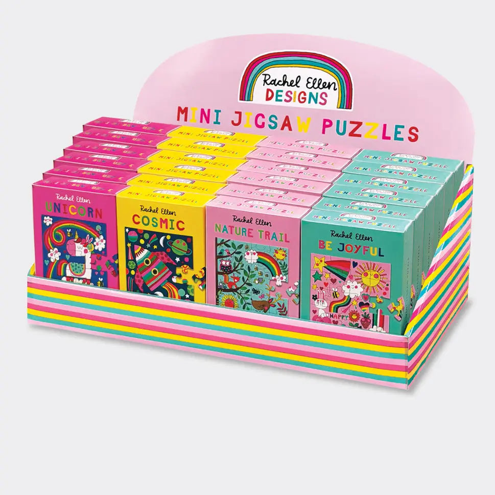 Mini Jigsaw Puzzle - 4 designs