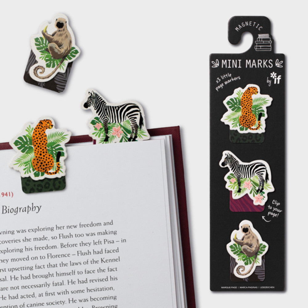 Animals - Magnetic Mini Bookmarks