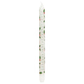 Botanical Holly Christmas Advent Candles