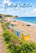 Budleigh Salterton Everyday Beach - Card