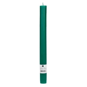 Green Straight Dinner Candles